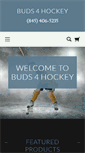 Mobile Screenshot of buds4hockey.com