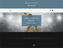 Tablet Screenshot of buds4hockey.com